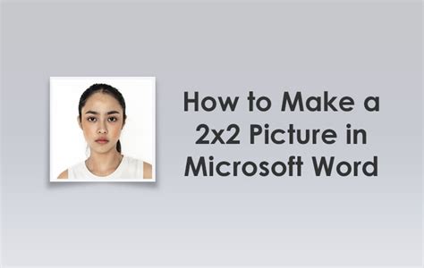 what is the size of 2 by 2 picture in microsoft word